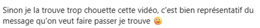 Message du Bretagne sur une vidéo bien représentative du message à faire passer